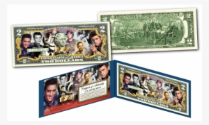 Elvis Presley * Life & Times * Officially Licensed - 2 Dollar Bill