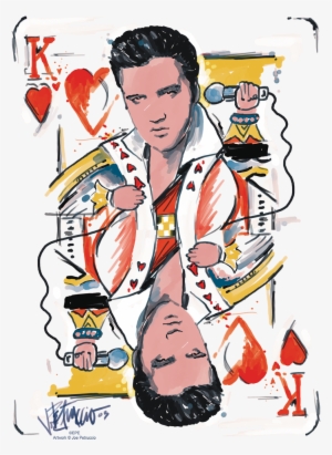 Elvis Presley King Of Hearts Kid's T-shirt - Elvis - King Of Hearts T-shirt Size M