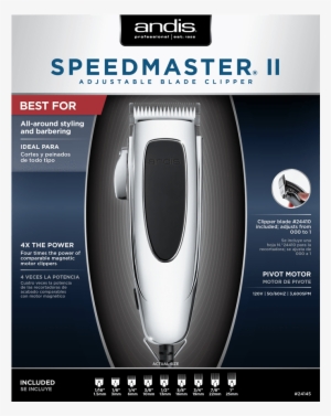 Speedmaster Ii Adjustable Blade Clipper - Andis Trend Setter Clipper