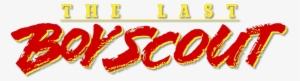 The Last Boy Scout Movie Logo