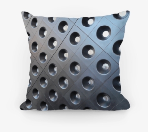 Faux Metal Texture Pillow - Sheet Metal