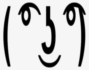 Vector Freeuse Stock Face Roblox - Lenny Face Discord Emoji