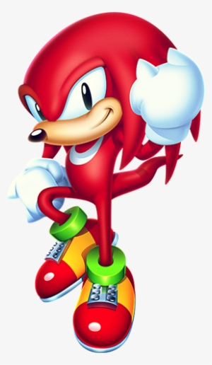 #sonicmania Character Art - Knuckles The Echidna Sonic Mania