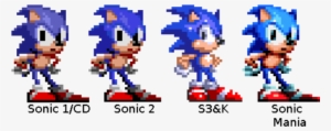 Evolución Del Aspecto Del Erizo Azul En Sus Aventuras - Sonic 1 2 3 Cd Mania