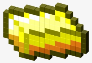 minecraft gold ingot pixel art