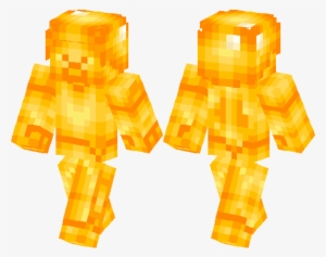 34384 - Gold Steve Minecraft Skin