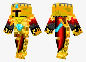 Gold Knight - Minecraft Cool Pe Skins