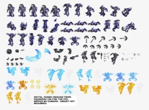 I Hang Out At A Few Sprite Ripping Websites, Like Sprite's - Metal Shark Player Sprites