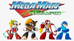 Svg Black And White Stock Man Revamped Logo By Availation - Mega Man 7 Logo