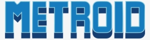 Fichier - Metroid Logo - Svg - Metroid Nes