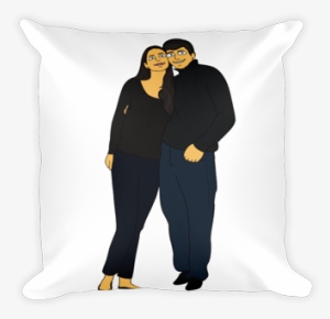 Pillow Couple Full Body - Love