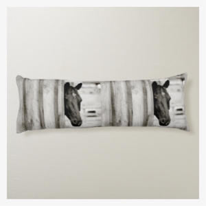 Trotting Horse Holiday Christmas Body Pillow - Horse