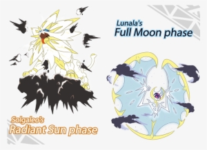 Pokémon Sun And Pokémon Moon Alternate Forms Of Alola - Ultra Solgaleo And Lunala