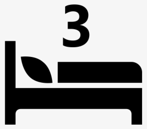 Three Beds Icon - Icon Beds