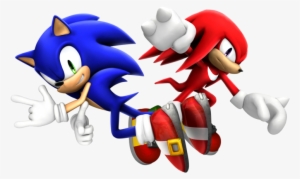 Sonic And Knuckles By Fentonxd-d5d5zuy - Sonic The Hedgehog With Knuckles