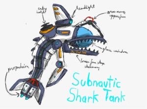 Svg Library Stock Subnautic Shark Tank By The First - Subnautica Dlc Concept Art