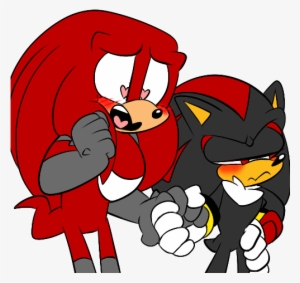 Shadow Just Asked Out His Crush And Knuckles Is Still - Love Knuckles And Shadow