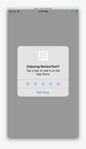 Standardizing In-app Review Prompts - Apple