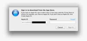 "sign In To Download From The Apple Store" Prompt - Sign In App Store