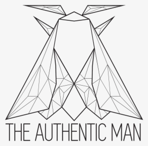 Logo For Kaiser Permanente's "the Authentic Man" Program - Line Art