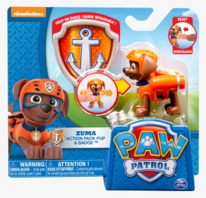 Paw Patrol Action Pup&amp - Paw Patrol Action Pack Pup Zuma