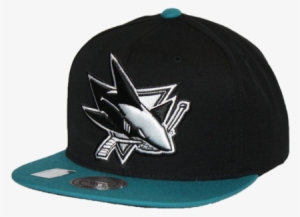San Jose Sharks Black & White Logo Snapback Hat - San Jose Sharks New Era Nhl C-dub 59fifty Cap