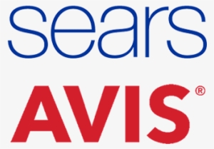 Sears Avis Rental Car - Sears Home Store Logo