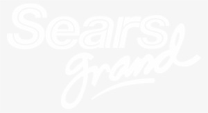 Sears Grand Logo Black And White - Twitter White Icon Png