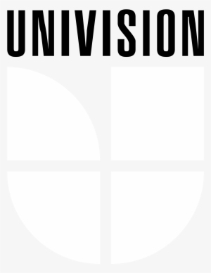 Univision Logo Black And White - Univision Logo Black