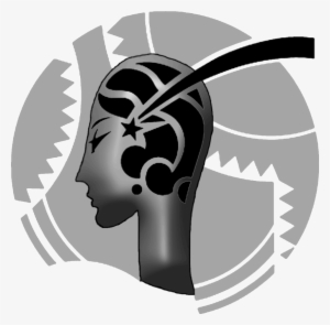 Temple Theatre Logo - Art Deco Style Clipart