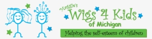 Maggie's Wigs 4 Kids Of Michigan - Wigs 4 Kids Maggie Logo