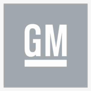 Gm Logo - General Motors Logo White