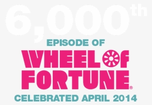 Wheel Of Fortune Logo Png - Wheel Of Fortune Wheel 6000