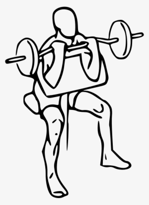 Dumbbell Drawing Curls - Preacher Curls Drawing