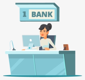 A Cashier's Check Is A Check Guaranteed By A Bank - Bank Cashier Png