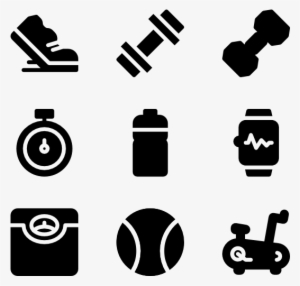 Gym Equipment - Small Dumbbell Icon