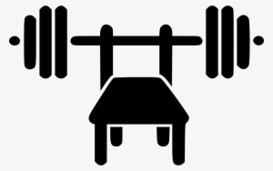 Bench Press Svg Png Icon Free Download - Bench Press Clipart Png