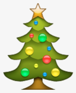 Christmas Tree Emoji - Christmas Tree Apple Emoji