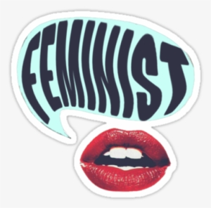Feminist Sticker Png - Feminism Lips