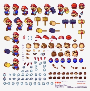 Mario Sprite Sheet Png Svg Free Download - Super Mario Sprite Sheet