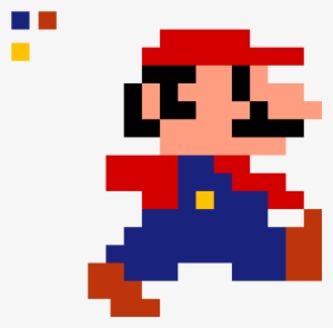 Mario Sprite 2 Incomplete 8 Bit Mario Transparent Png 10x10 Free Download On Nicepng