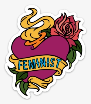 Feminist Tattoo Sticker - Feminism