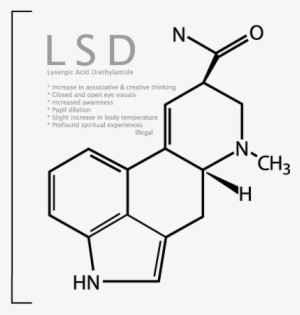 Lsd Molecule - Lsd Molecular Structure Tattoo
