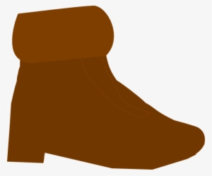 Brown Boot Svg Clip Arts 600 X 498 Px