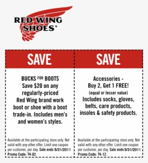 24 Am 0 Coupon Print - Red Wing Coupon 2018