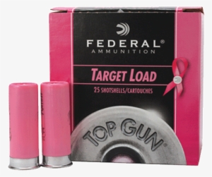 Federal Lead Top Gun Target Load, Pink Ammo, 12 Gauge - Federal Top Gun