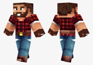Lumberjack - Minecraft Skin Dark Ninja