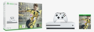 Xboxones 1tbconsole Fifa17 We Groupshot Rgb - Xbox One S 1tb Fifa 17