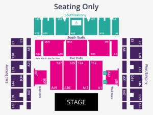 bc seating plan sep2016 click to enlarge - w raised stalls a brighton centre