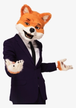 Foxy Wearing A Suit With Outstretched Arms - Foxy